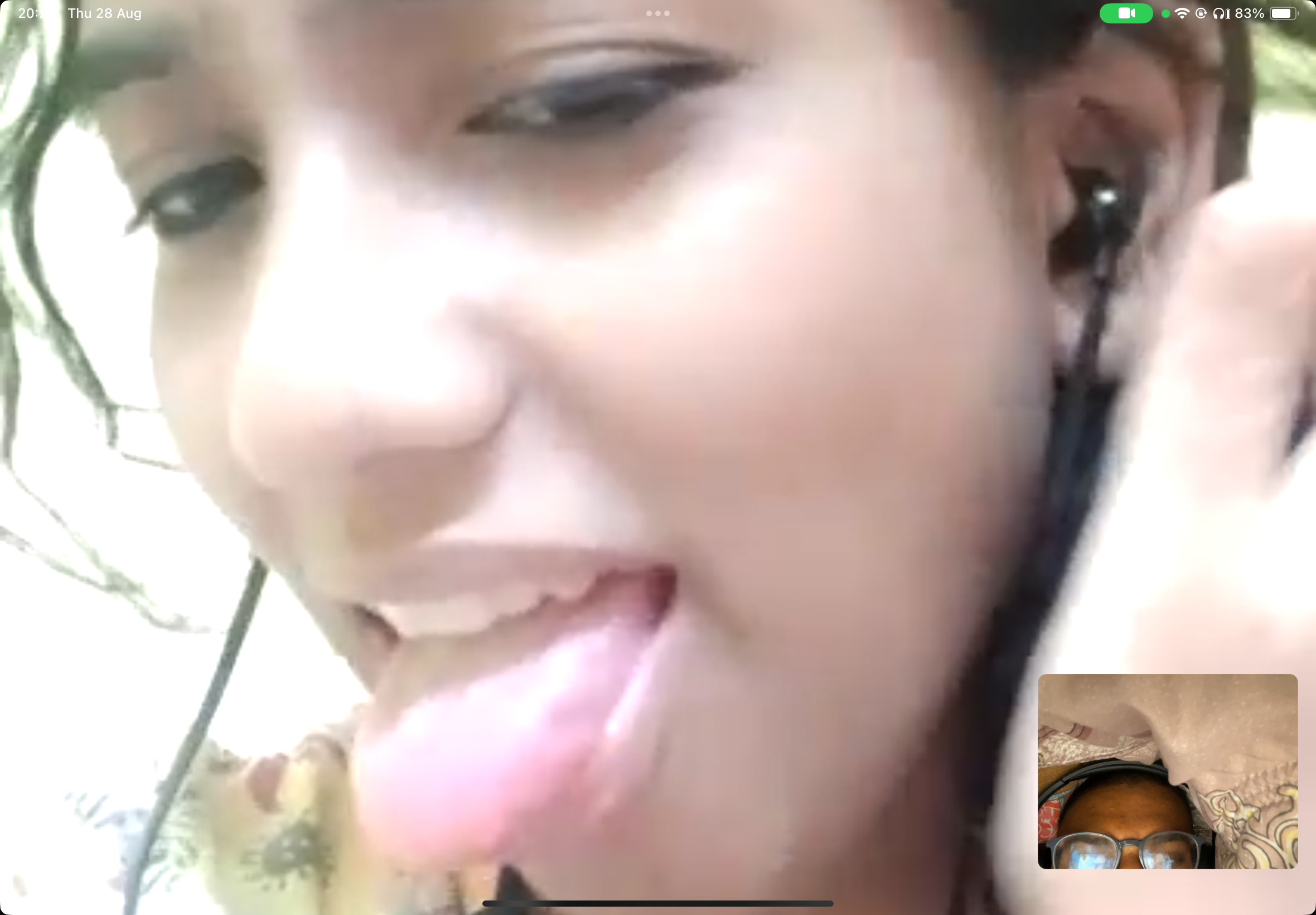 A soft memory frame from a meaningful day